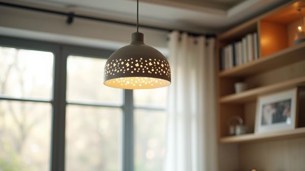 Mélange parfait de design et luminosité pour lampadaire scandinave