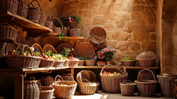 Top 10 paniers artisanaux à découvrir au Palais du panier